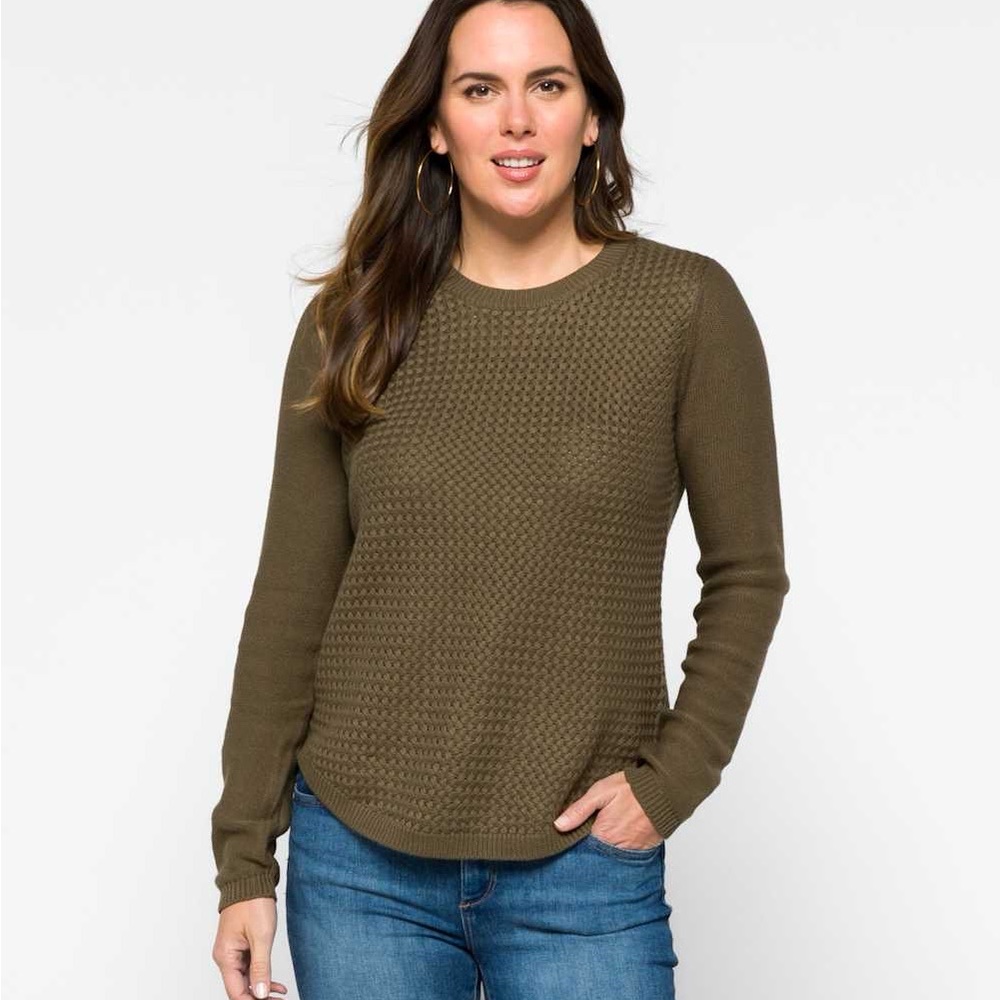 Lefty & Me Josey Elbow Patch Sweater